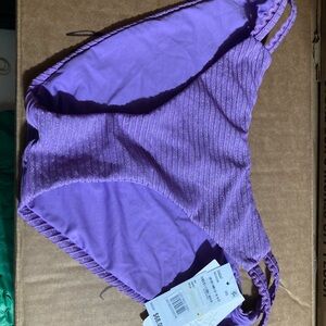 NWT BECCA Purple Swimsuit Bottoms